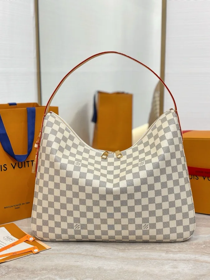 Louis Vuitton Damier Azur Slouchy MM