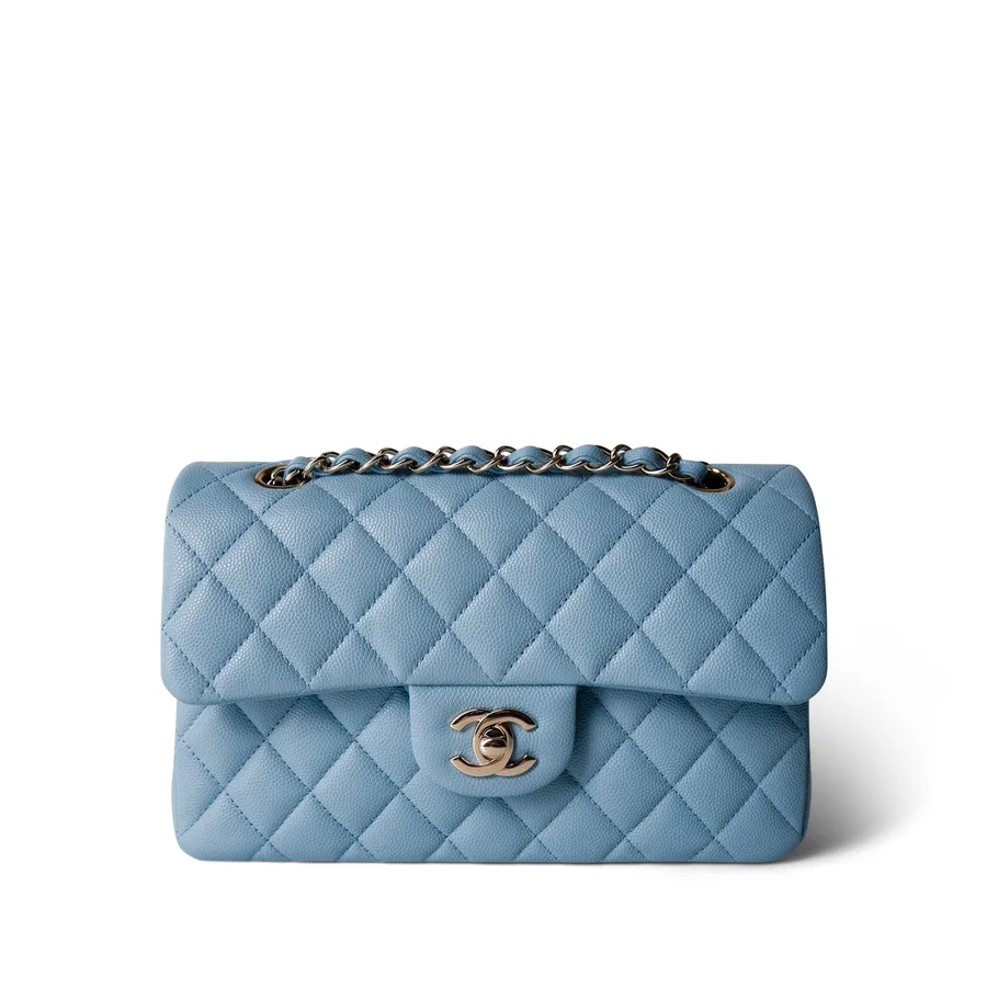 Chanel Classic Flap 25 Medium Light Blue