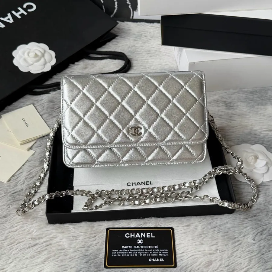 Chanel WOC sliver