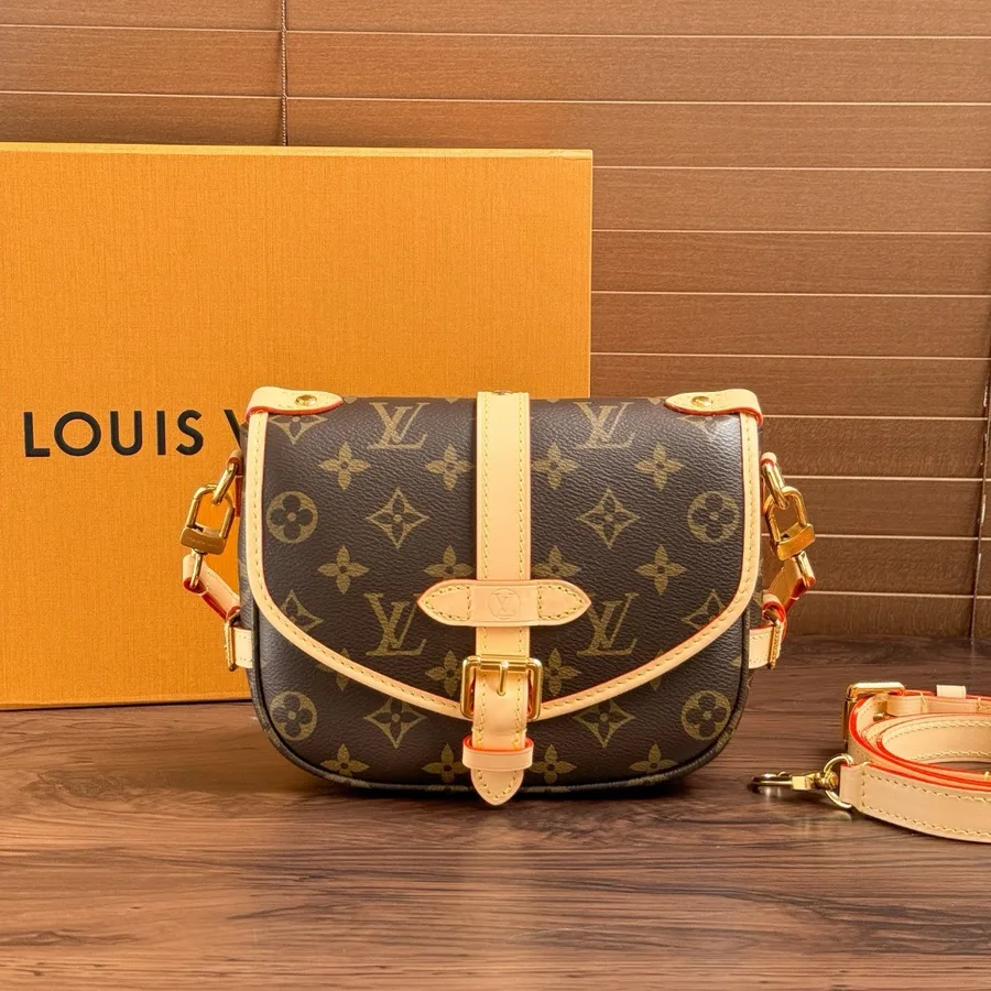 Louis Vuitton Saumur BB in Monogram