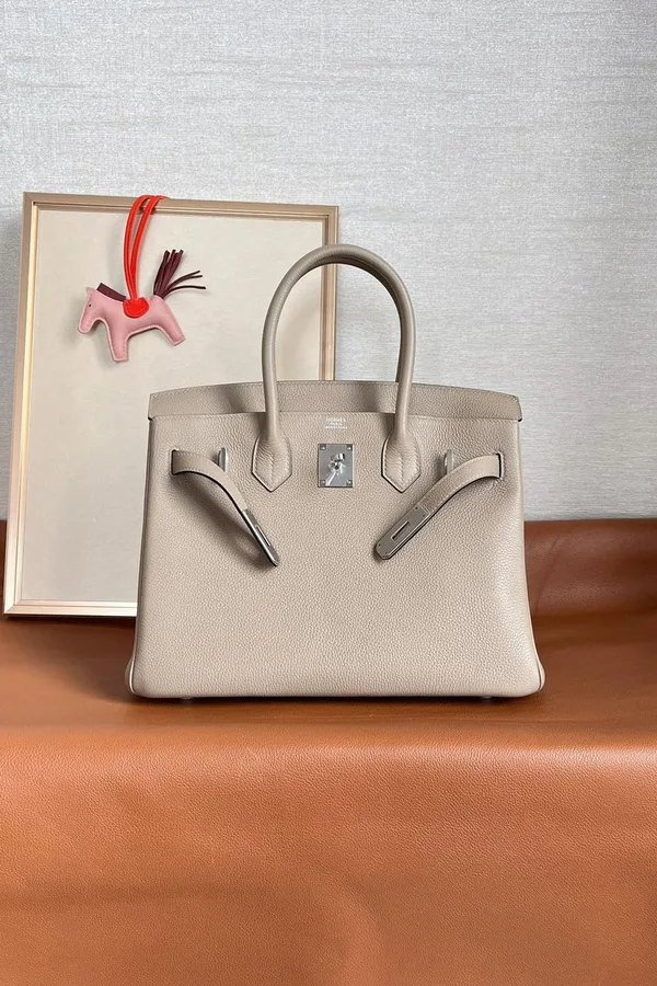 HN 30cm Gris Tourterelle Palladium hardware