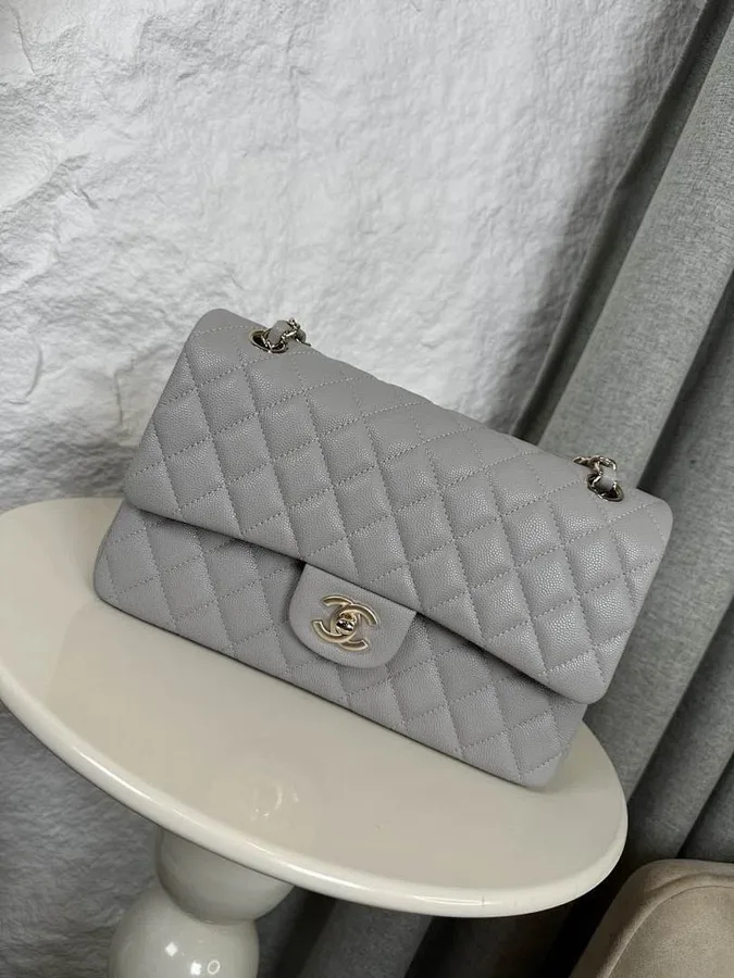 Chanel Classic Flap 25 Medium Grey