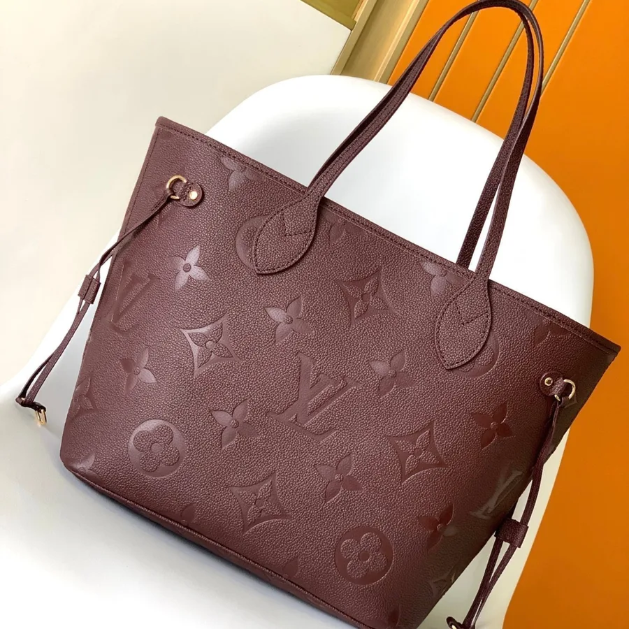 LV Neverfull MM with Dustbag 1854 Monogram Jacquard