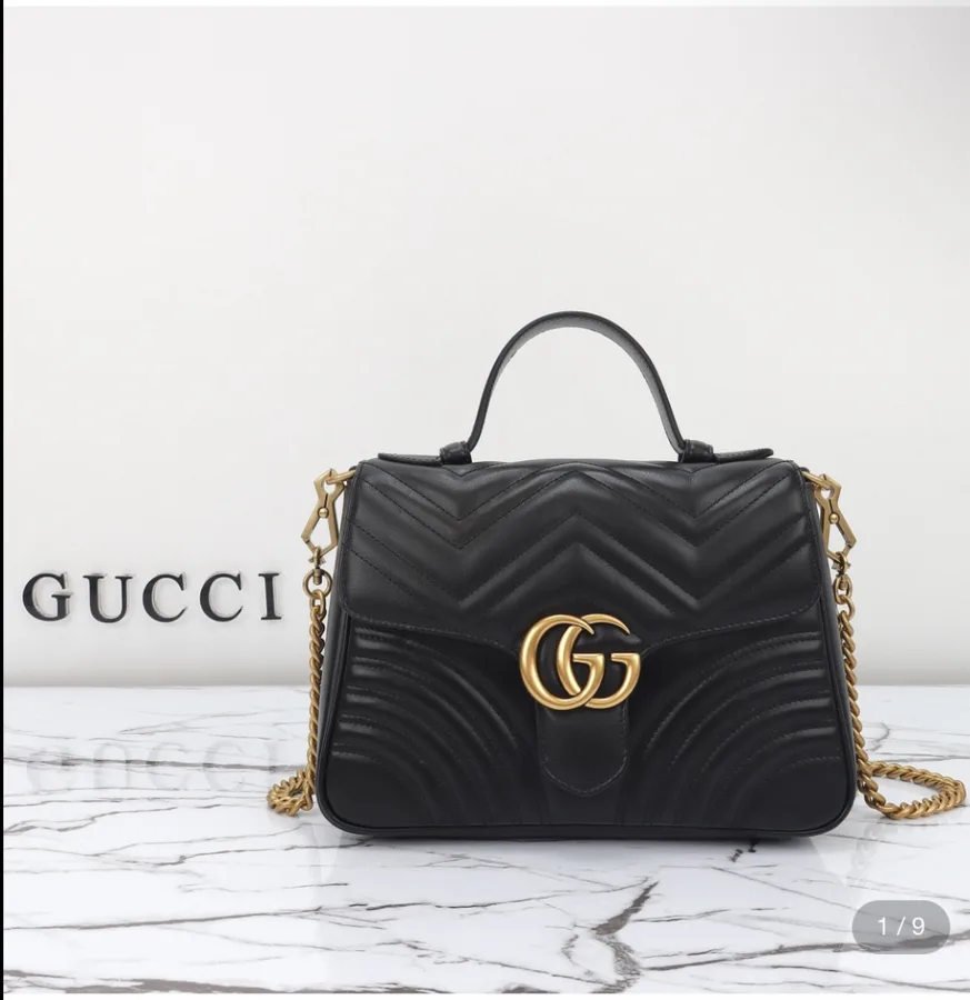 Gucci GG Marmont Small Top Handle Bag