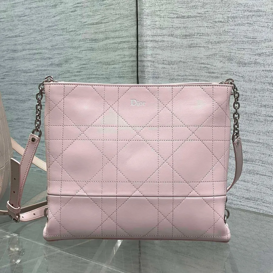 Dior Trianon Bag in Pink Gold Hardware