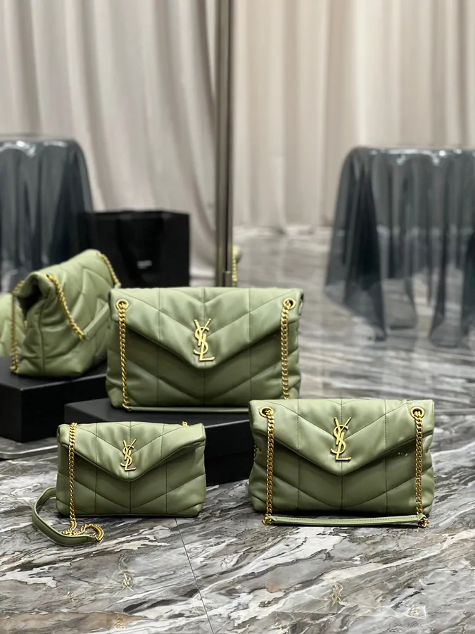 Saint Laurent loulou puffer toy quilted leather shoulder bag