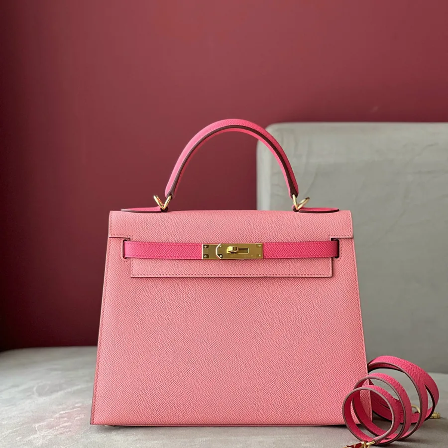 HN 28 Rose Pink/ Pink Gold Hardware
