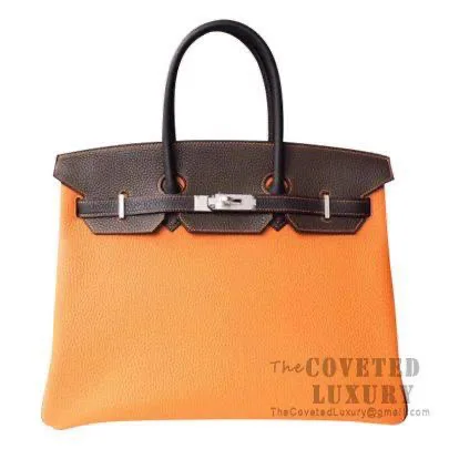 HN 35 Bag CK93 Orange and 89 Noir and 4a Cafe Togo