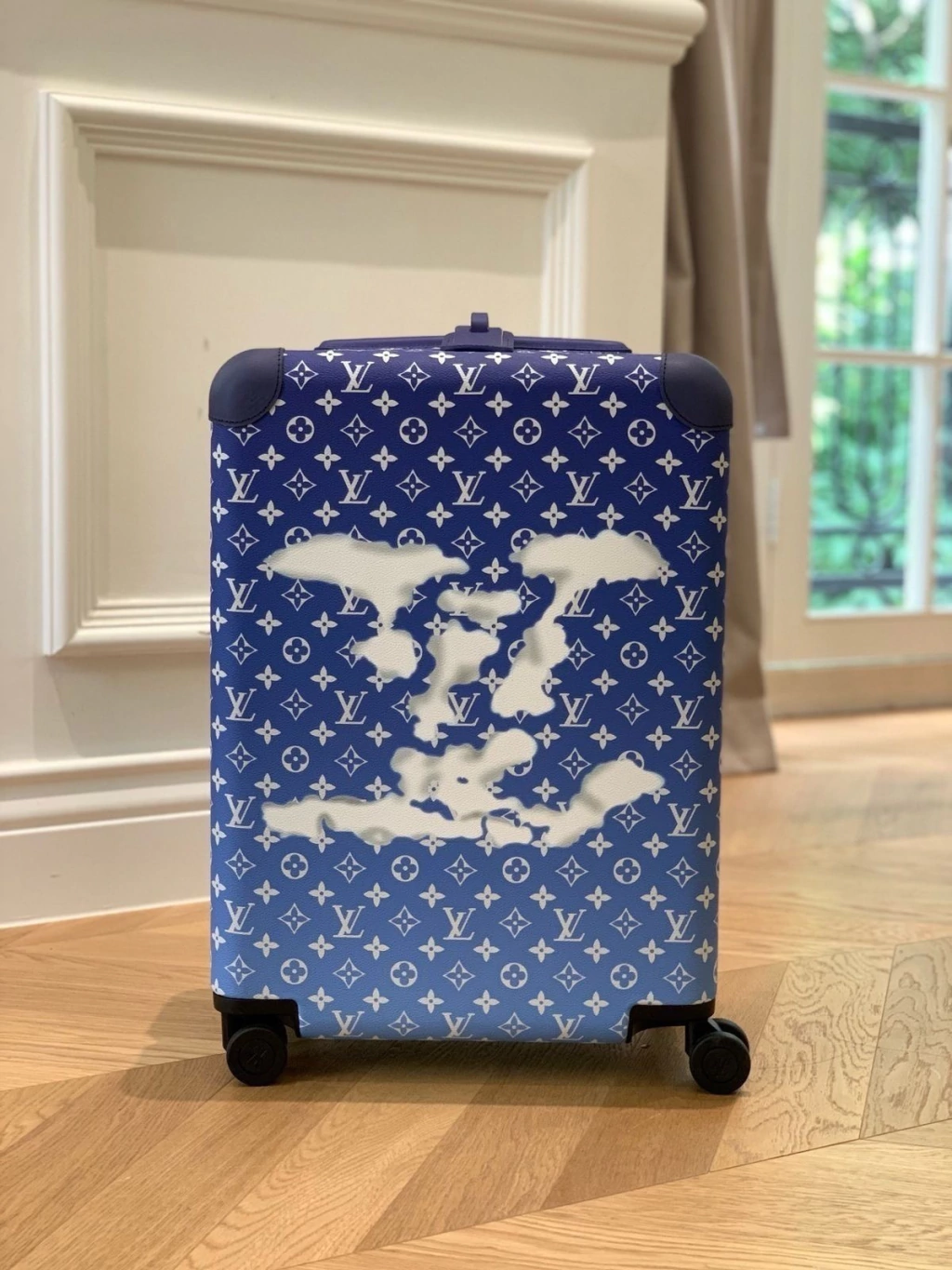 Louis Vuitton Horizon 55 Monogram Clouds Suitcase