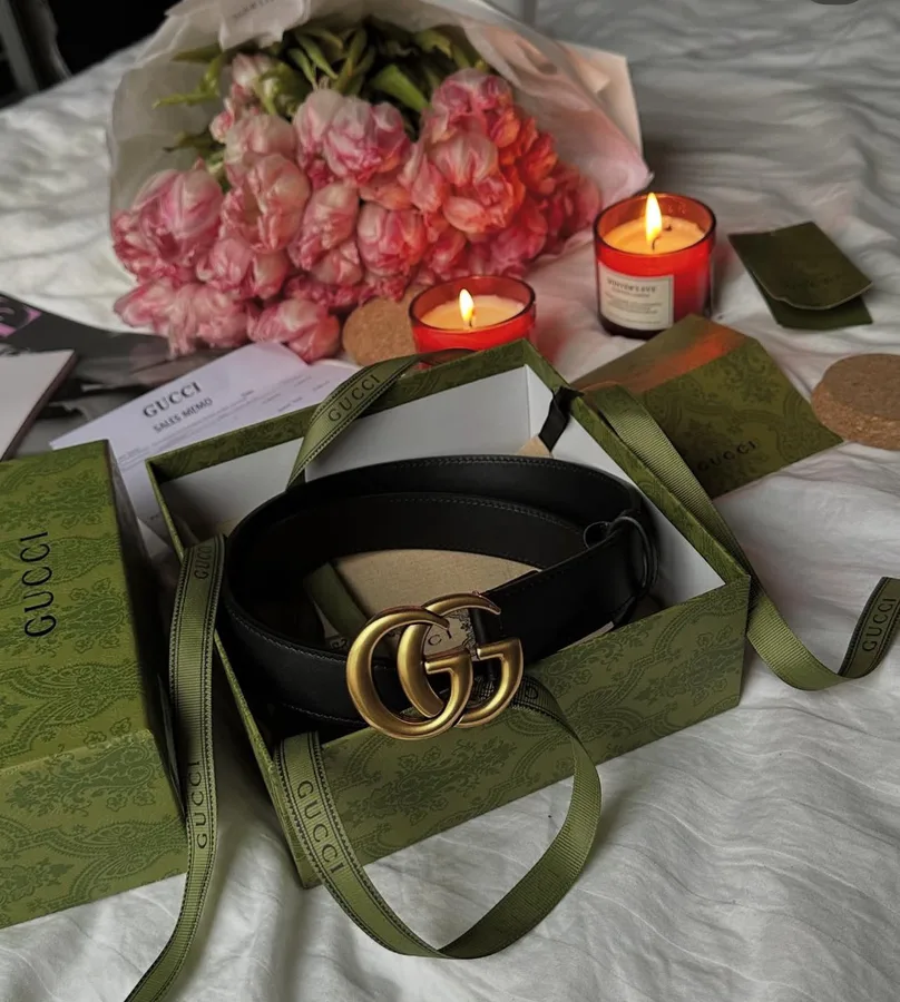 Gucci Black Belt – SIZE 85