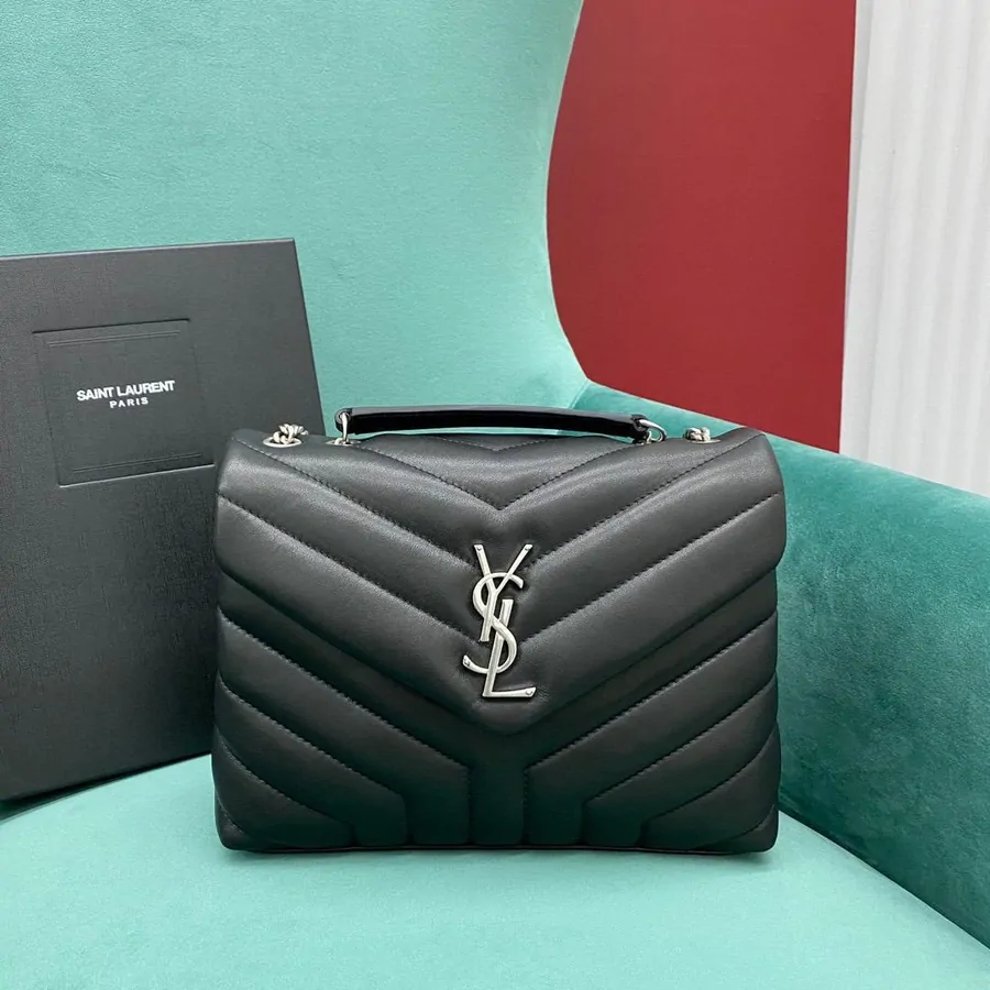 YSL Loulou Small with sliver hard 1:1 Top Quality replica Bag