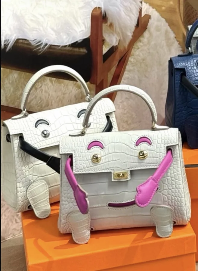 Hermès Kelly Doll Crocodile Real Gold Hardware