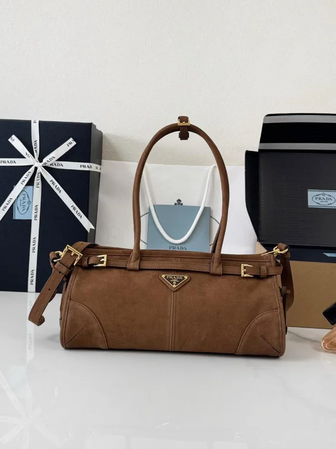 Prada Suede Bonnie Bag