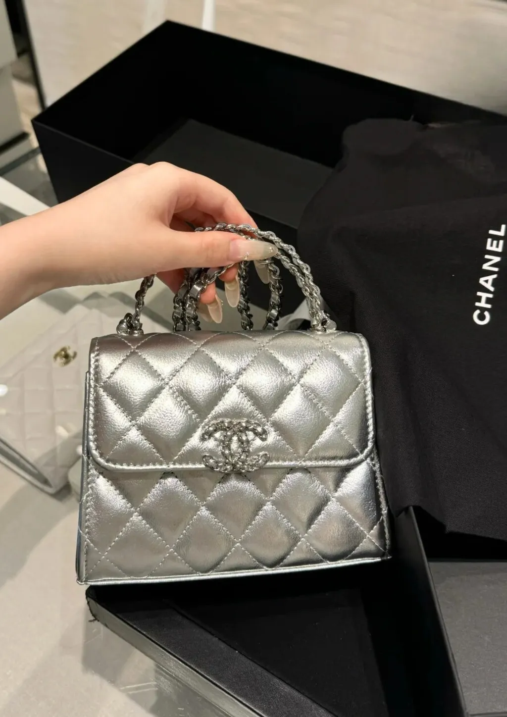 Chanel Mini Genuine Leather