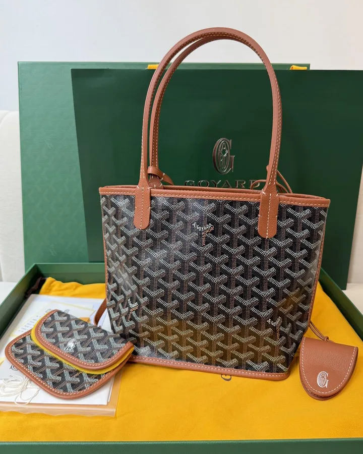 Goyard Mini Anjou Brown