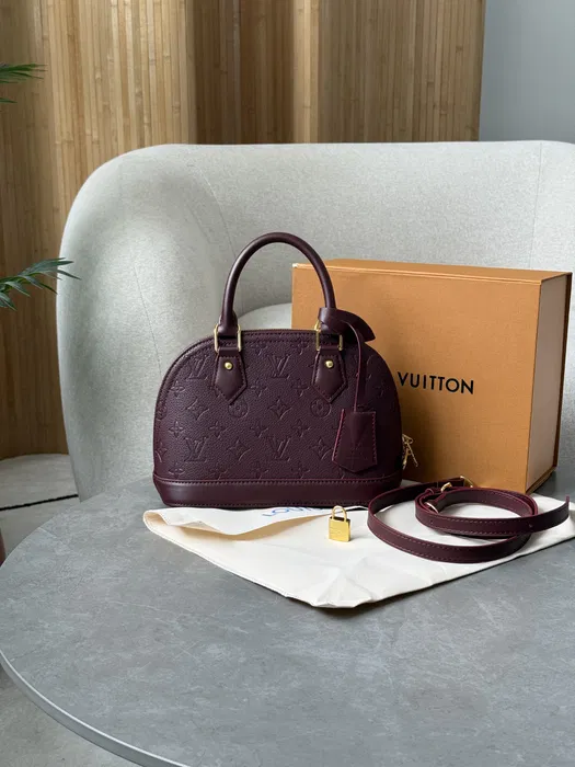 Louis Vuitton Alma Burgundy