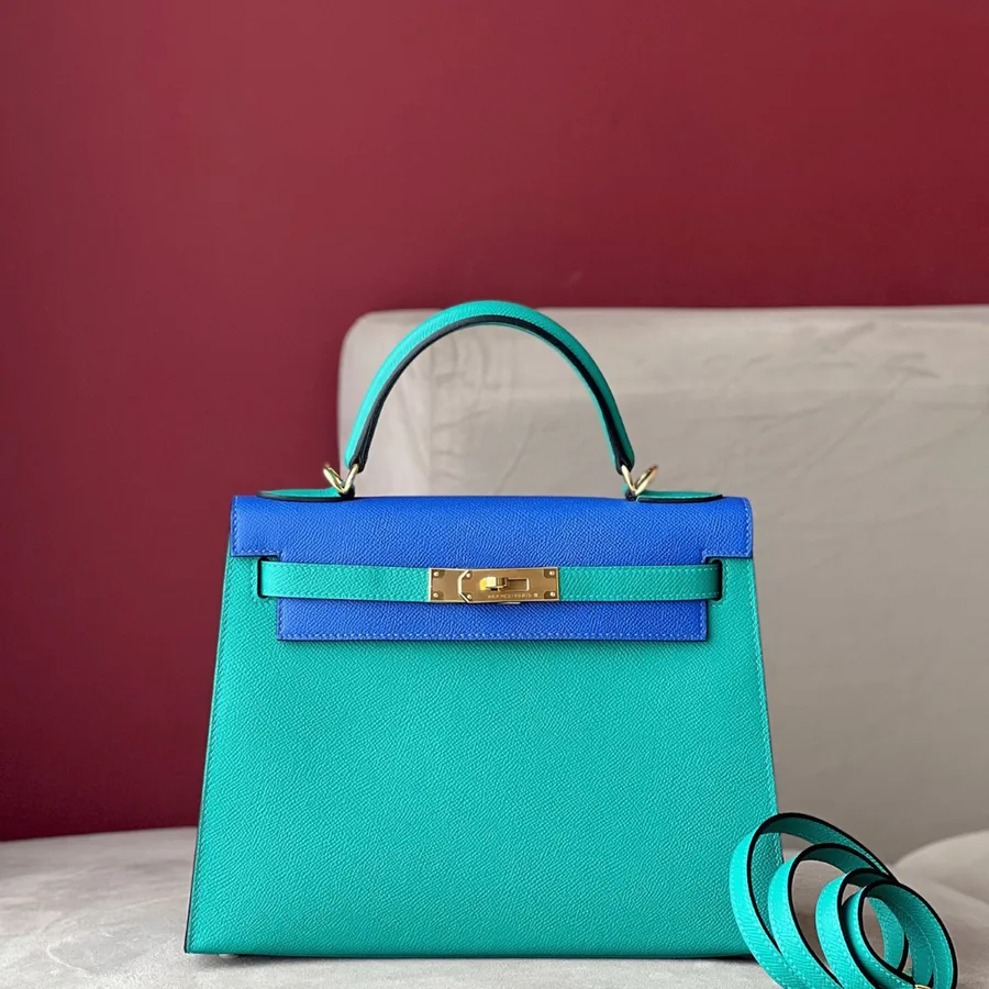 HN 28 Epsom Light Blue/ Electric Blue Palladium Hardware