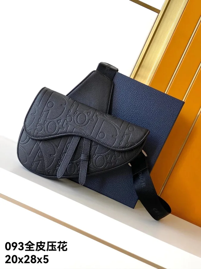 Dior Saddle Bag Black