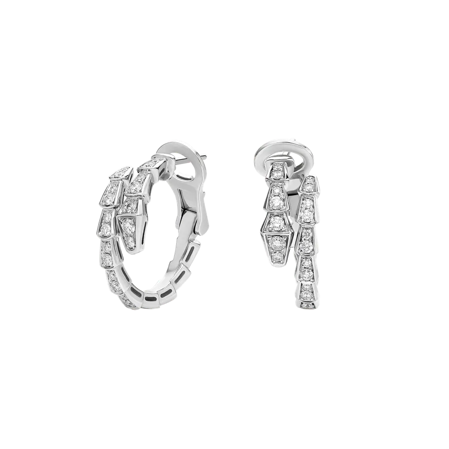 Bulgari Inspired Serpenti Viper Earrings