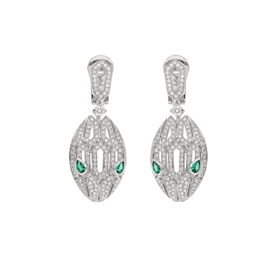 Bulgari Inspired Serpenti Seduttori Earrings