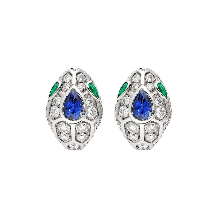 Bulgari Inspired Serpenti Seduttori Earrings