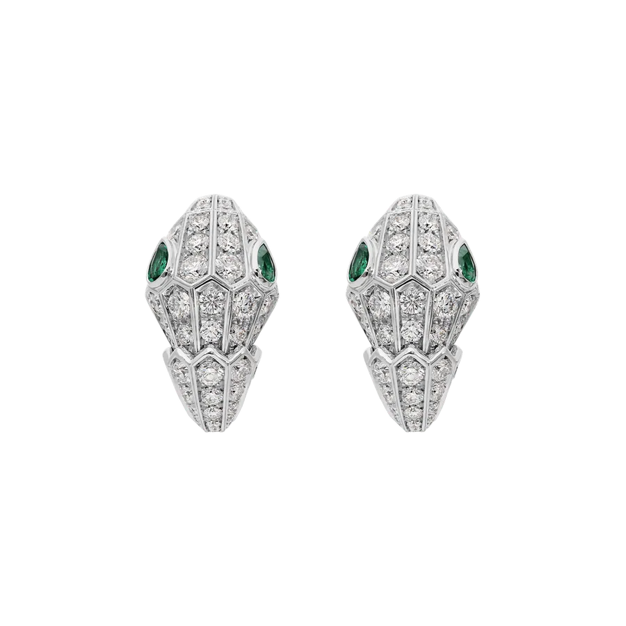 Bulgari Inspired Serpenti Earrings