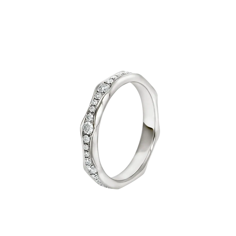 Bulgari Inspired Infinito Wedding Band