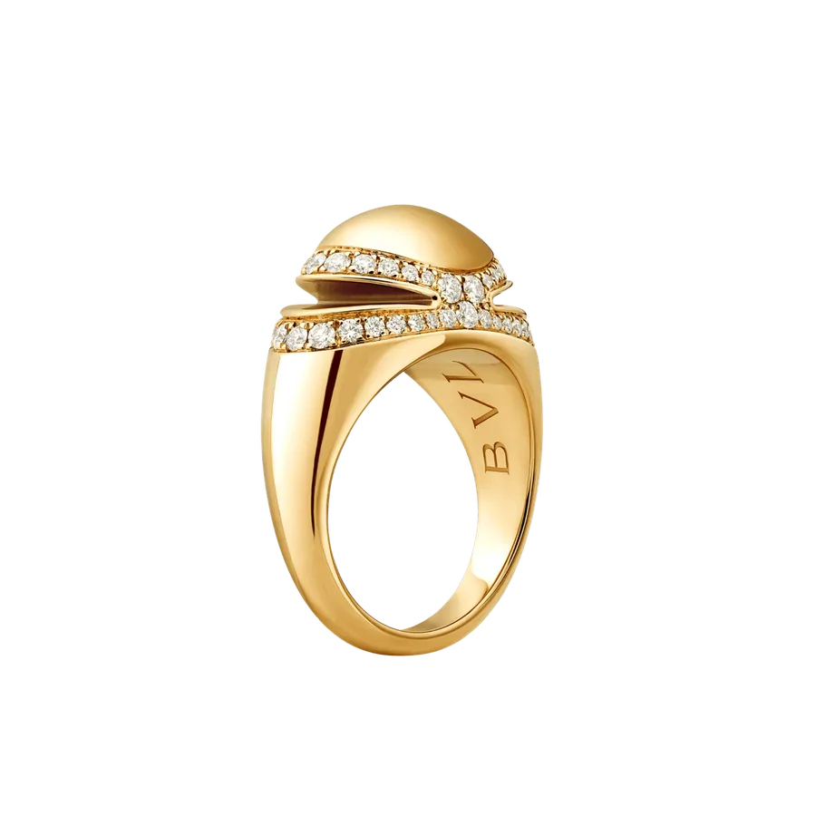 Bulgari Inspired Bvlgari Cabochon Ring