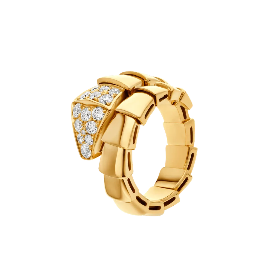 Bulgari Inspired Serpenti Scaglie Ring