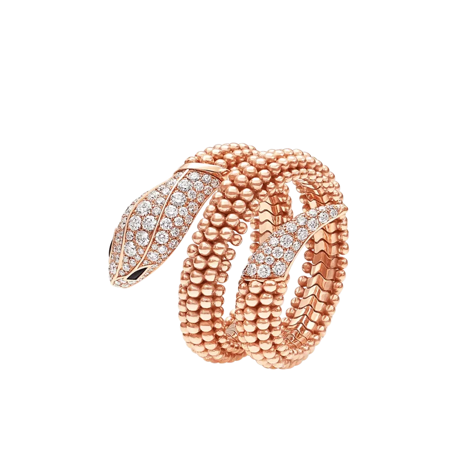 Bulgari Inspired Serpenti Ring