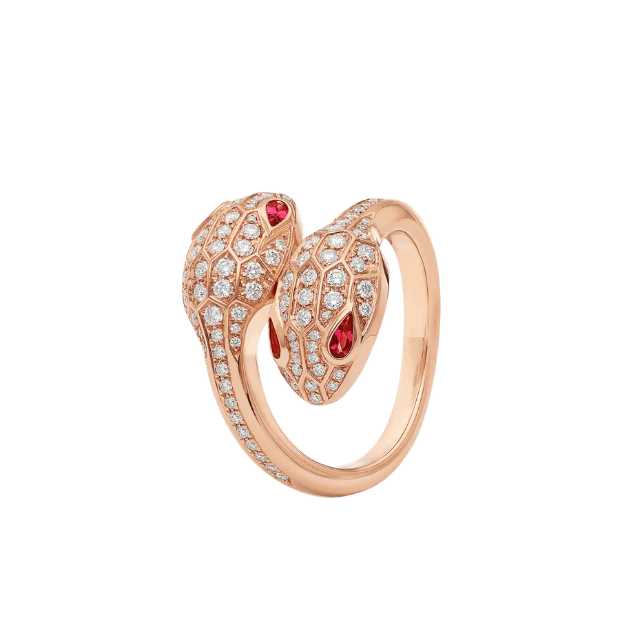 Bulgari Inspired Serpenti Seduttori Ring