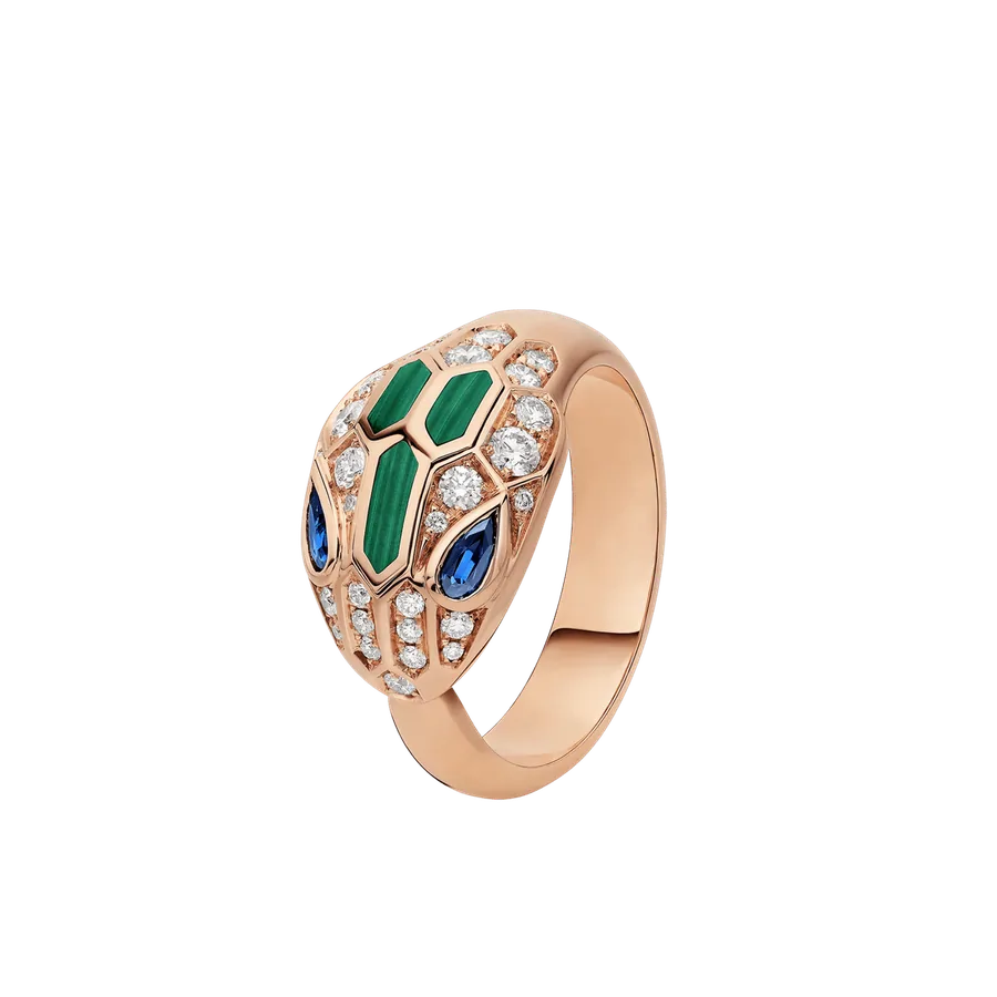 Bulgari Inspired Serpenti Seduttori Ring
