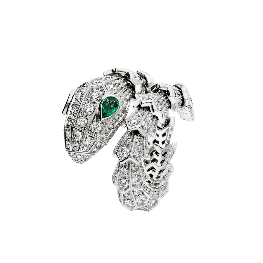 Bulgari Inspired Serpenti Ring