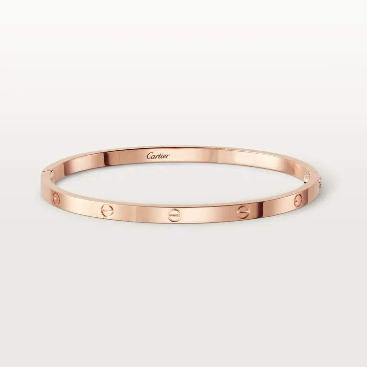 Cartier Inspired LOVE bracelet, small model