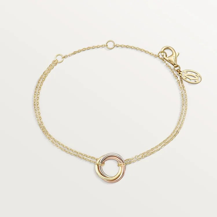 Cartier Inspired Trinity bracelet