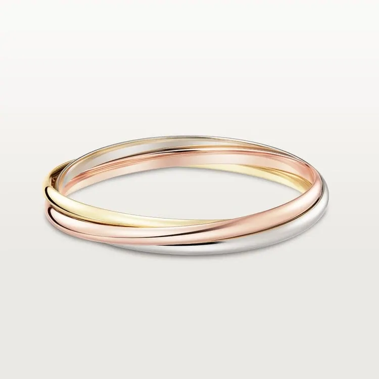 Cartier Inspired Trinity bracelet