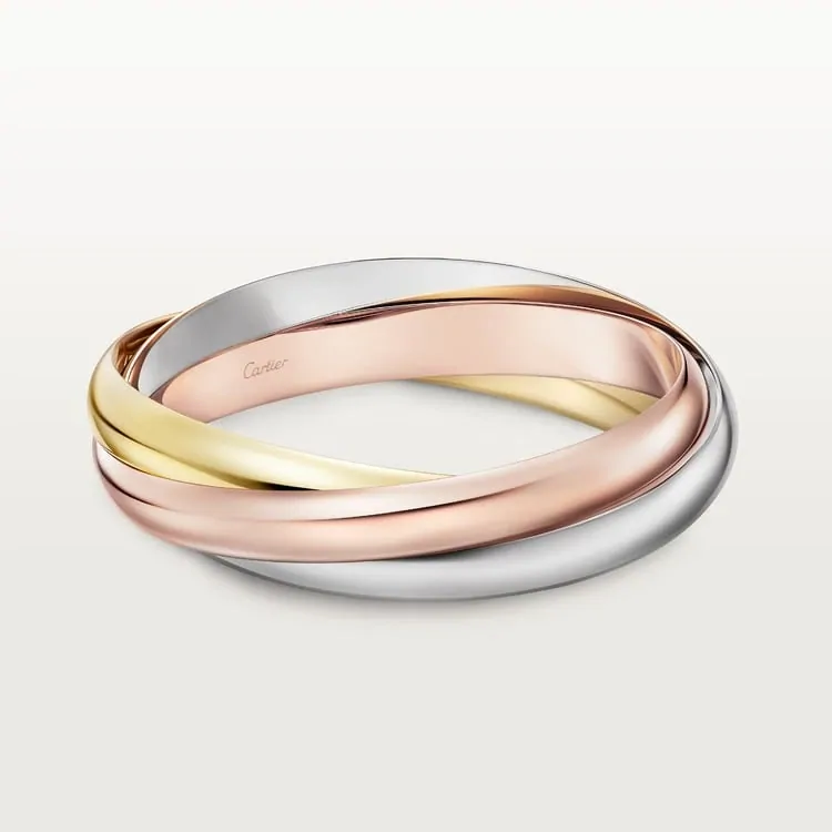 Cartier Inspired Trinity extra-large model bracelet