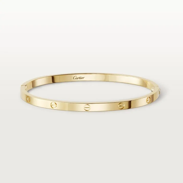Cartier Inspired LOVE bracelet, small model
