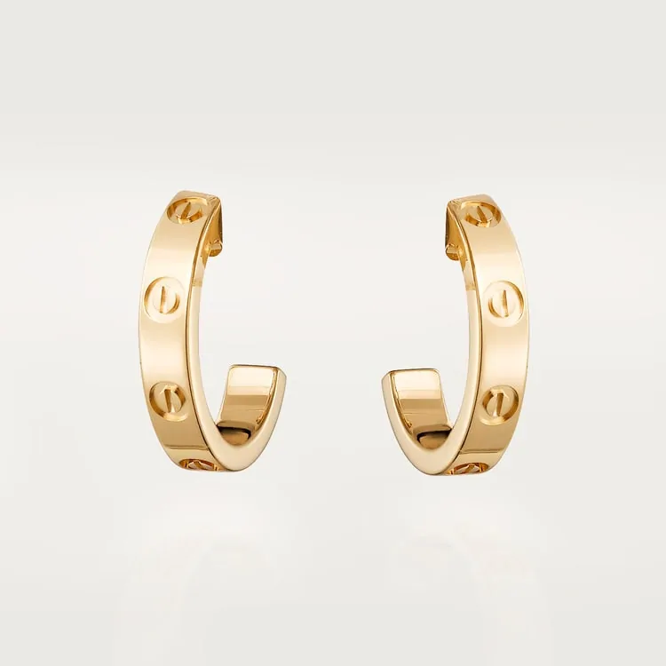 Cartier Inspired LOVE earrings