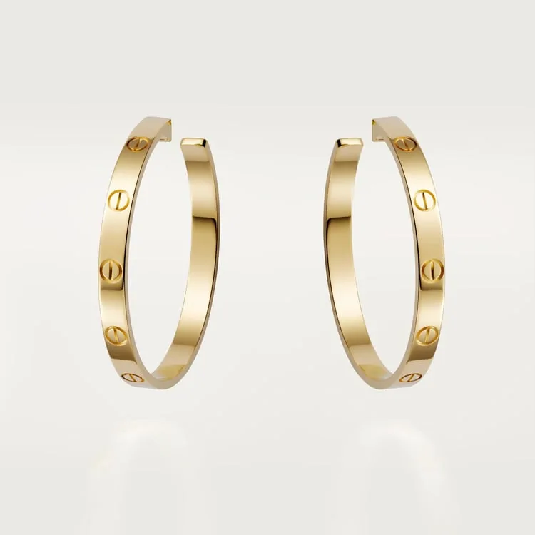 Cartier Inspired LOVE earrings