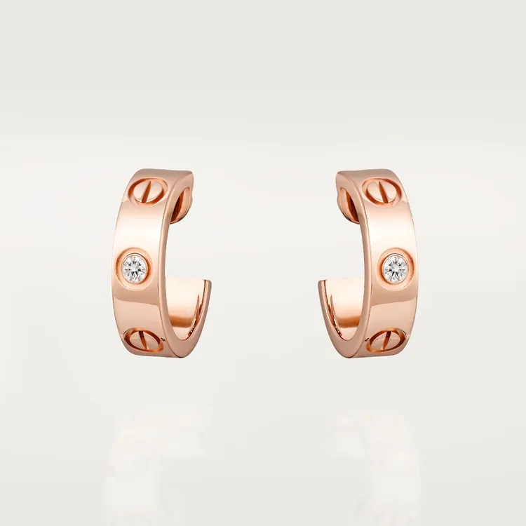 Cartier Inspired LOVE earrings