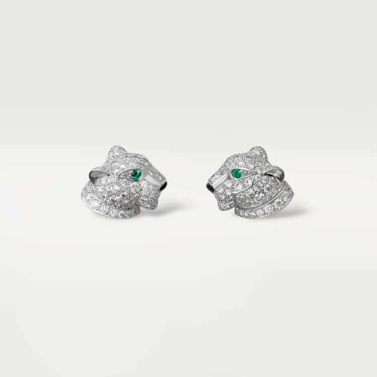 Cartier Inspired Panthère de Cartier earrings