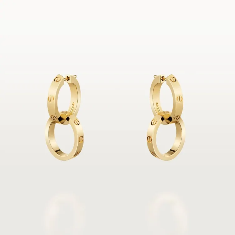 Cartier Inspired LOVE earrings