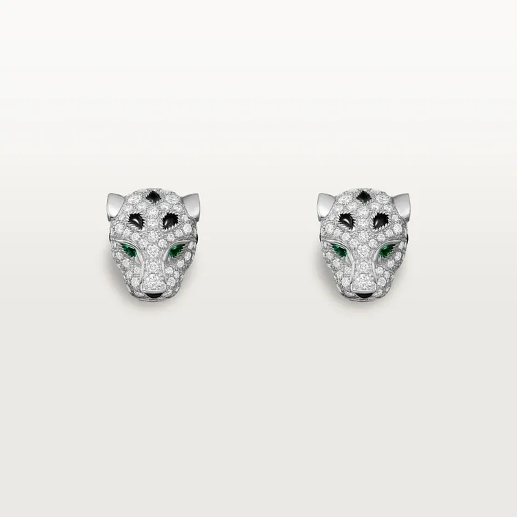 Cartier Inspired Panthère de Cartier earrings