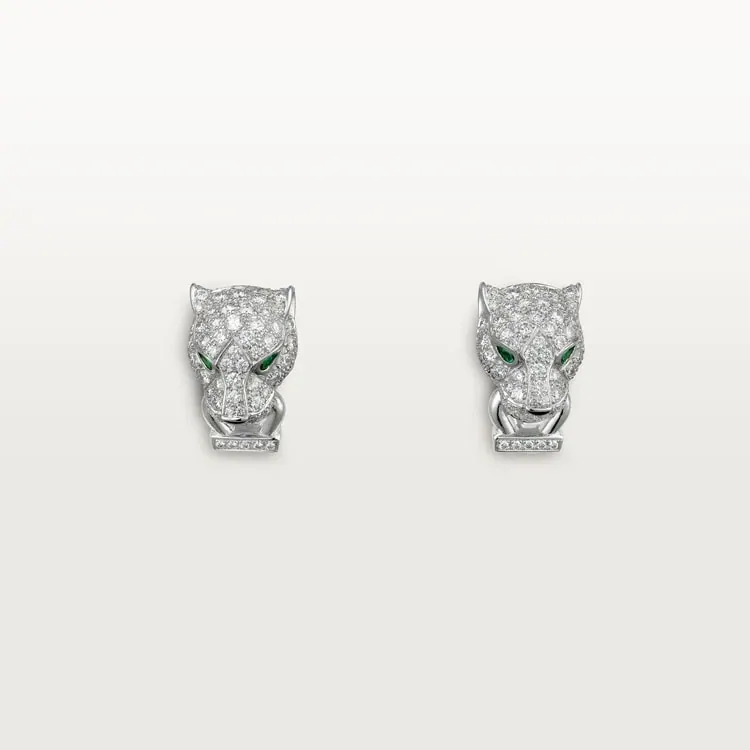 Cartier Inspired Panthère de Cartier earrings