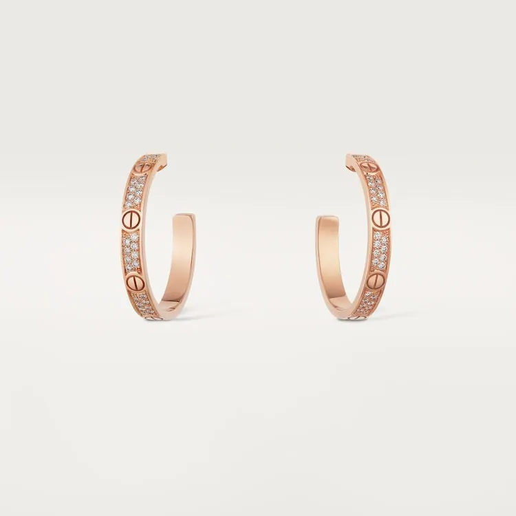Cartier Inspired LOVE earrings
