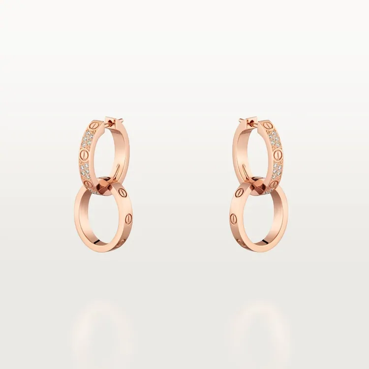 Cartier Inspired LOVE earrings