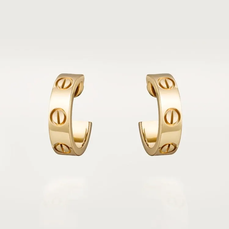 Cartier Inspired LOVE earrings
