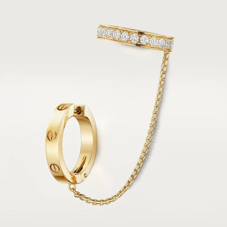 Cartier Inspired LOVE single earring