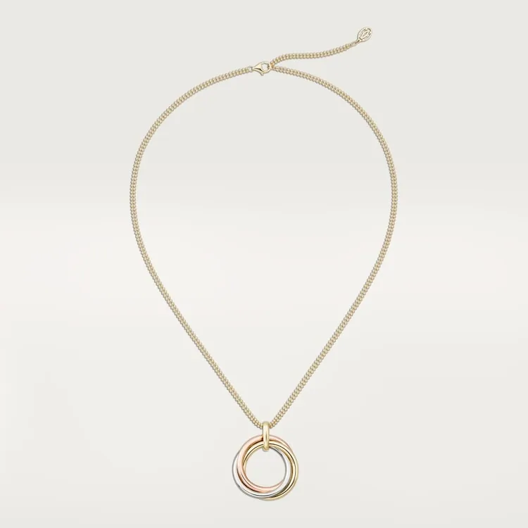 Cartier Inspired Trinity necklace